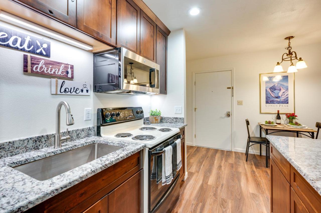 Estes Park Condo Rental Balcony With River Views! Exterior foto